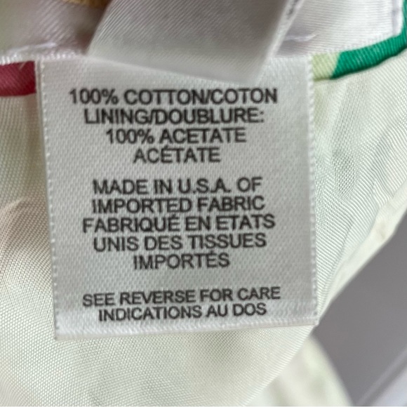 •Talbots• Floral Lined Pencil Skirt - Size 12 - Picture 7 of 8